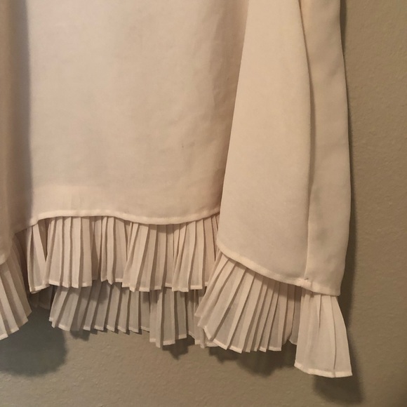 Abercrombie and Fitch Blush Tank Top with Ruffle Detailing - Picture 2 of 5